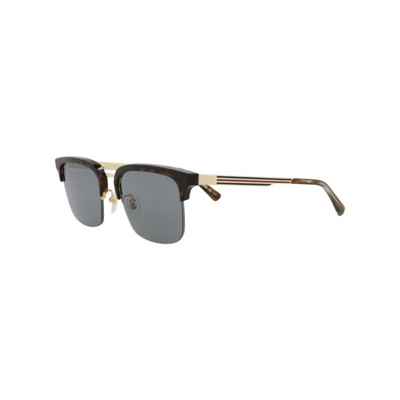 Gucci Square-Frame Acetate Sunglasses Brown Mens - Picture 2 of 6